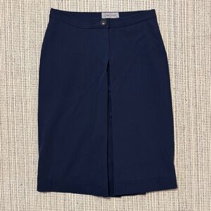 Vintage Yohji Yamamoto Navy Blue Women's Skirt